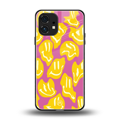 happy trip back phone cover | glass case for nothing phone 1