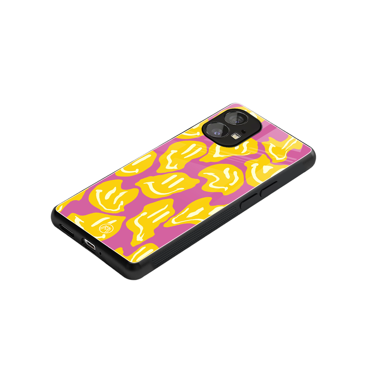 happy trip back phone cover | glass case for nothing phone 1
