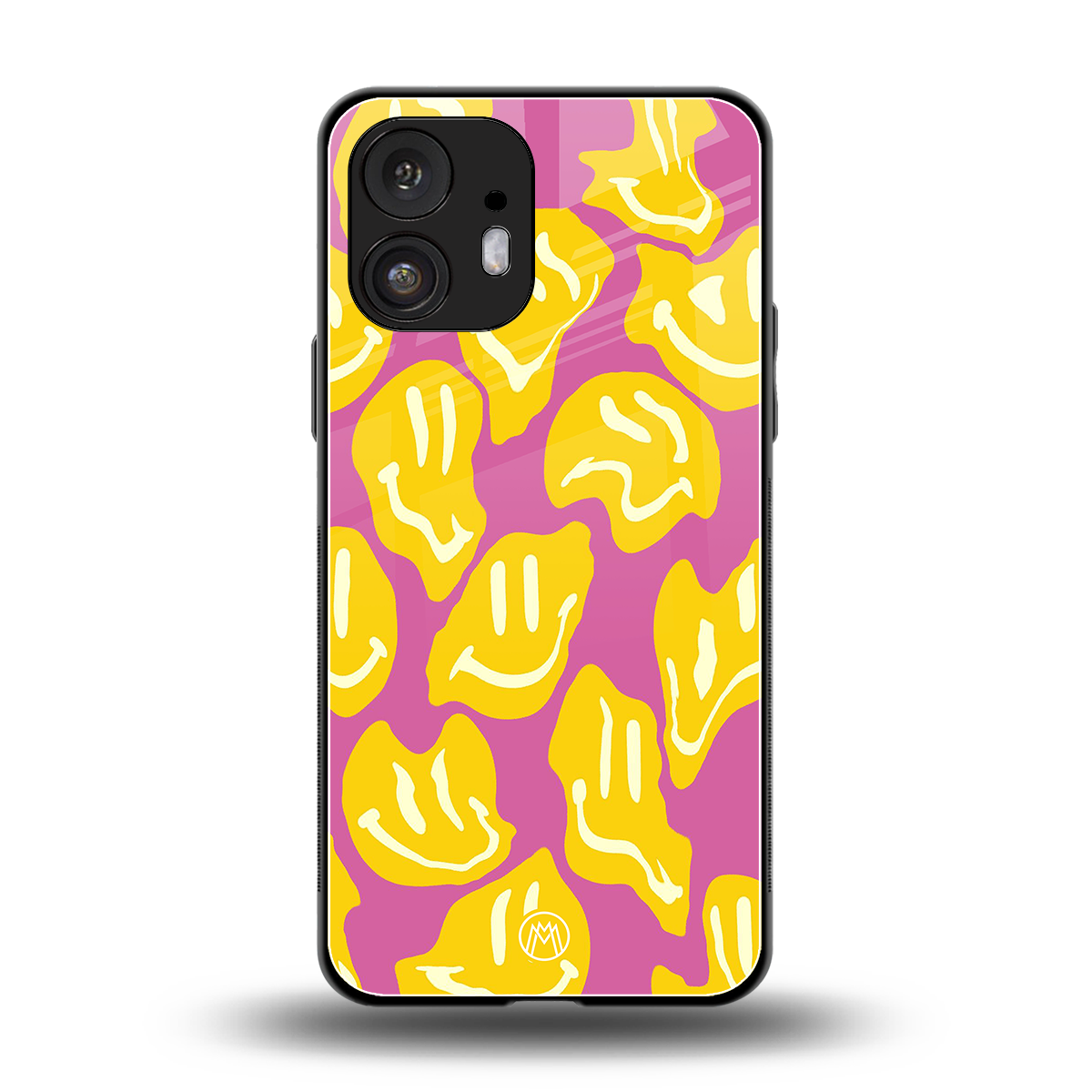 happy trip back phone cover | glass case for nothing phone 2
