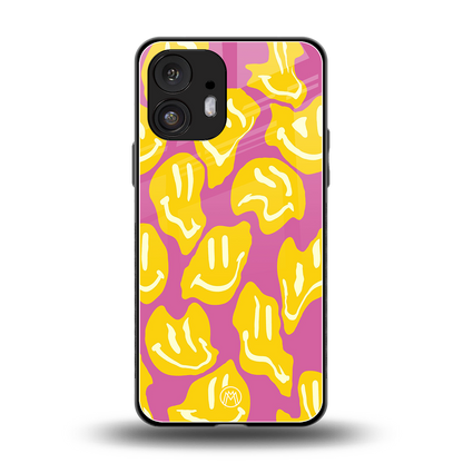 happy trip back phone cover | glass case for nothing phone 2