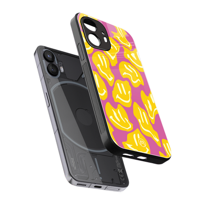 happy trip back phone cover | glass case for nothing phone 2