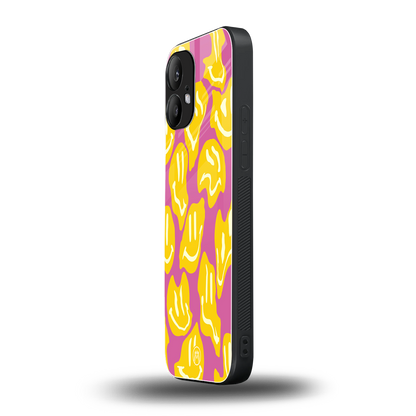 happy trip back phone cover | glass case for nothing phone 2