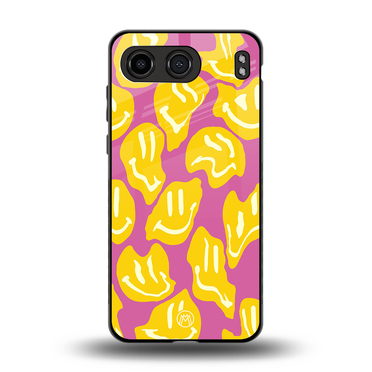 happy trip back phone cover | glass case for oneplus nord 4