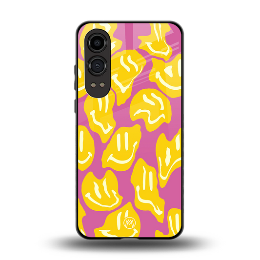 happy trip back phone cover | glass case for oneplus nord ce 4 lite