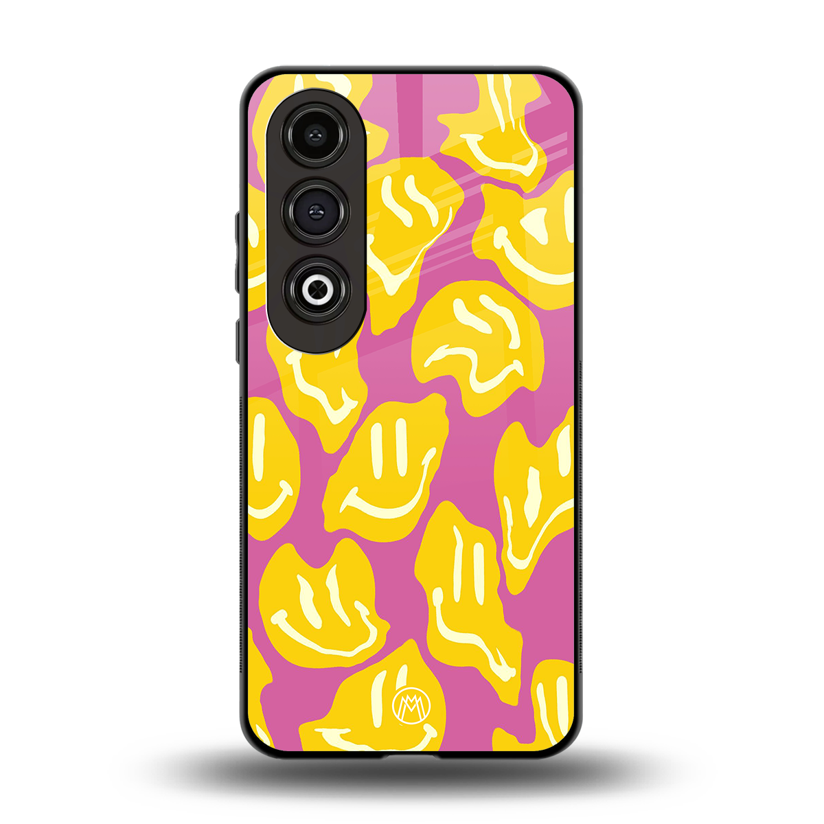 happy trip back phone cover | glass case for oneplus nord ce 4