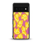 happy trip back phone cover | glass case for google pixel 6 pro