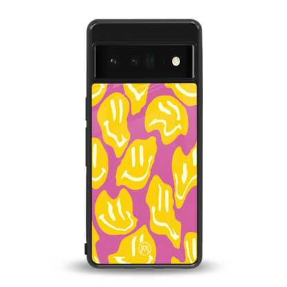 happy trip back phone cover | glass case for google pixel 6 pro