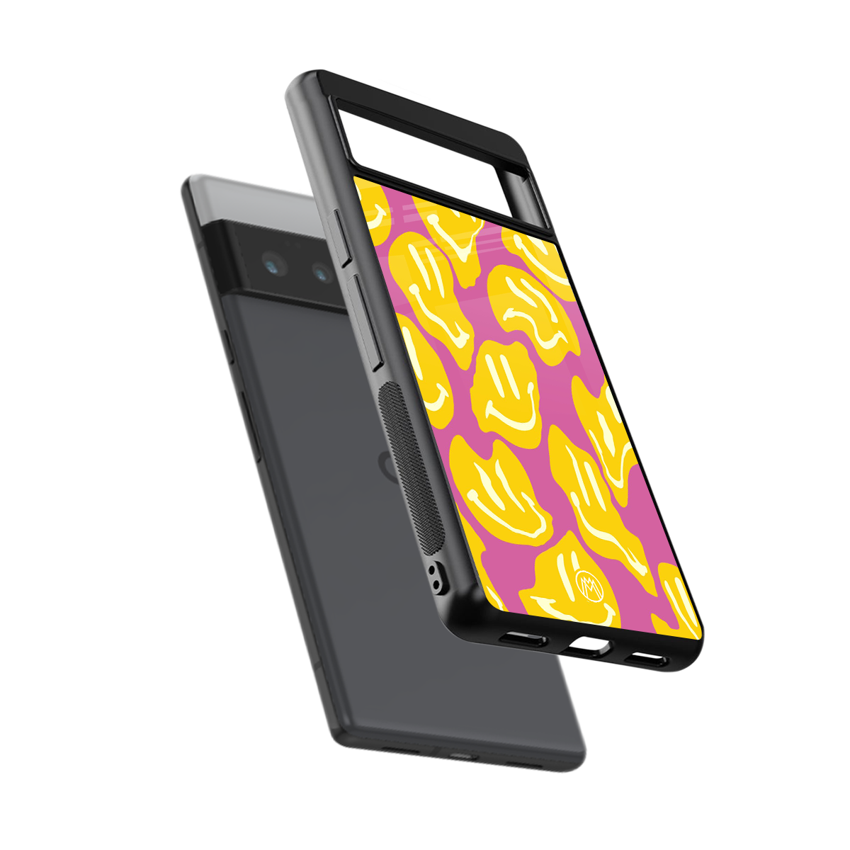 happy trip back phone cover | glass case for google pixel 6 pro