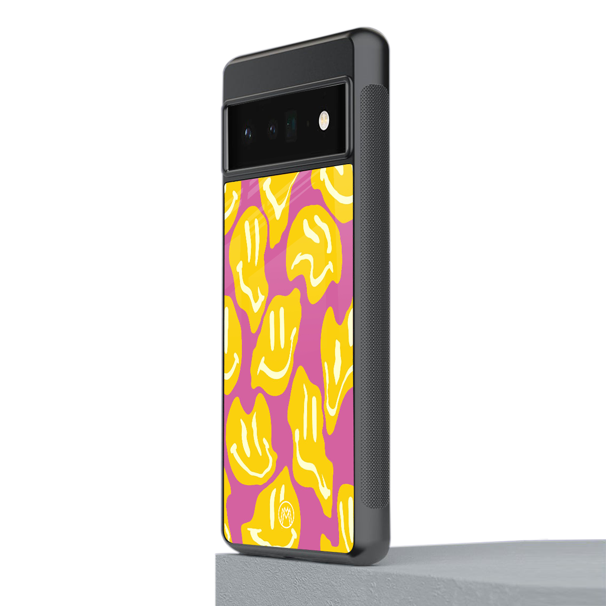 happy trip back phone cover | glass case for google pixel 6 pro