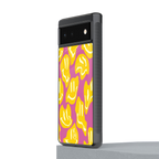 happy trip back phone cover | glass case for Google Pixel 6A