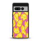happy trip back phone cover | glass case for google pixel 7 pro