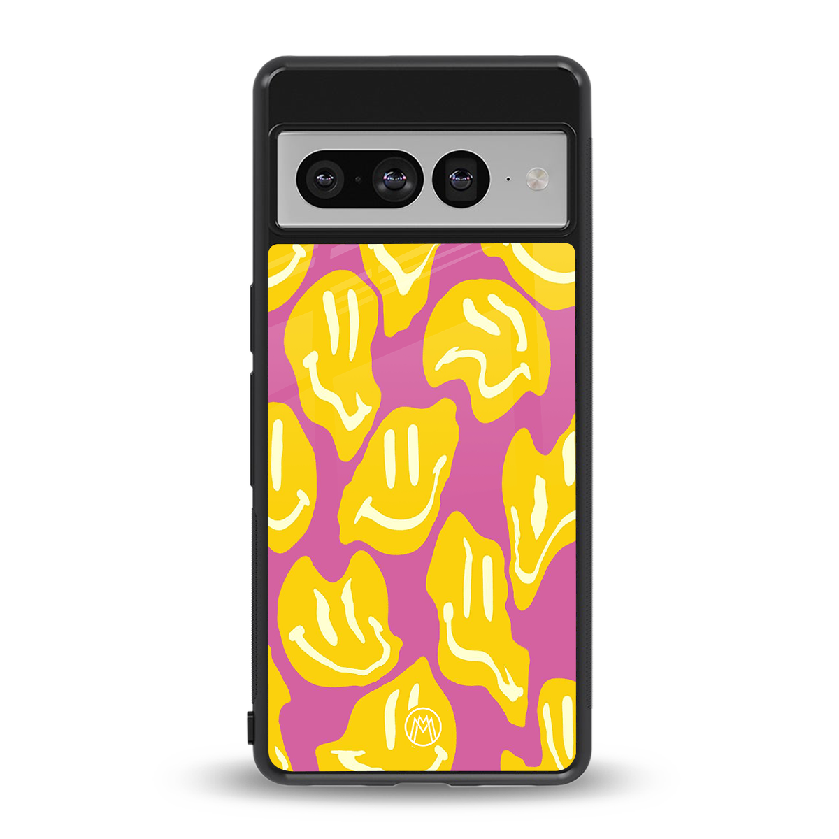 happy trip back phone cover | glass case for google pixel 7 pro