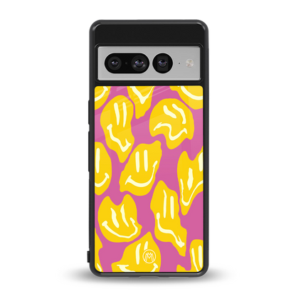 happy trip back phone cover | glass case for google pixel 7 pro
