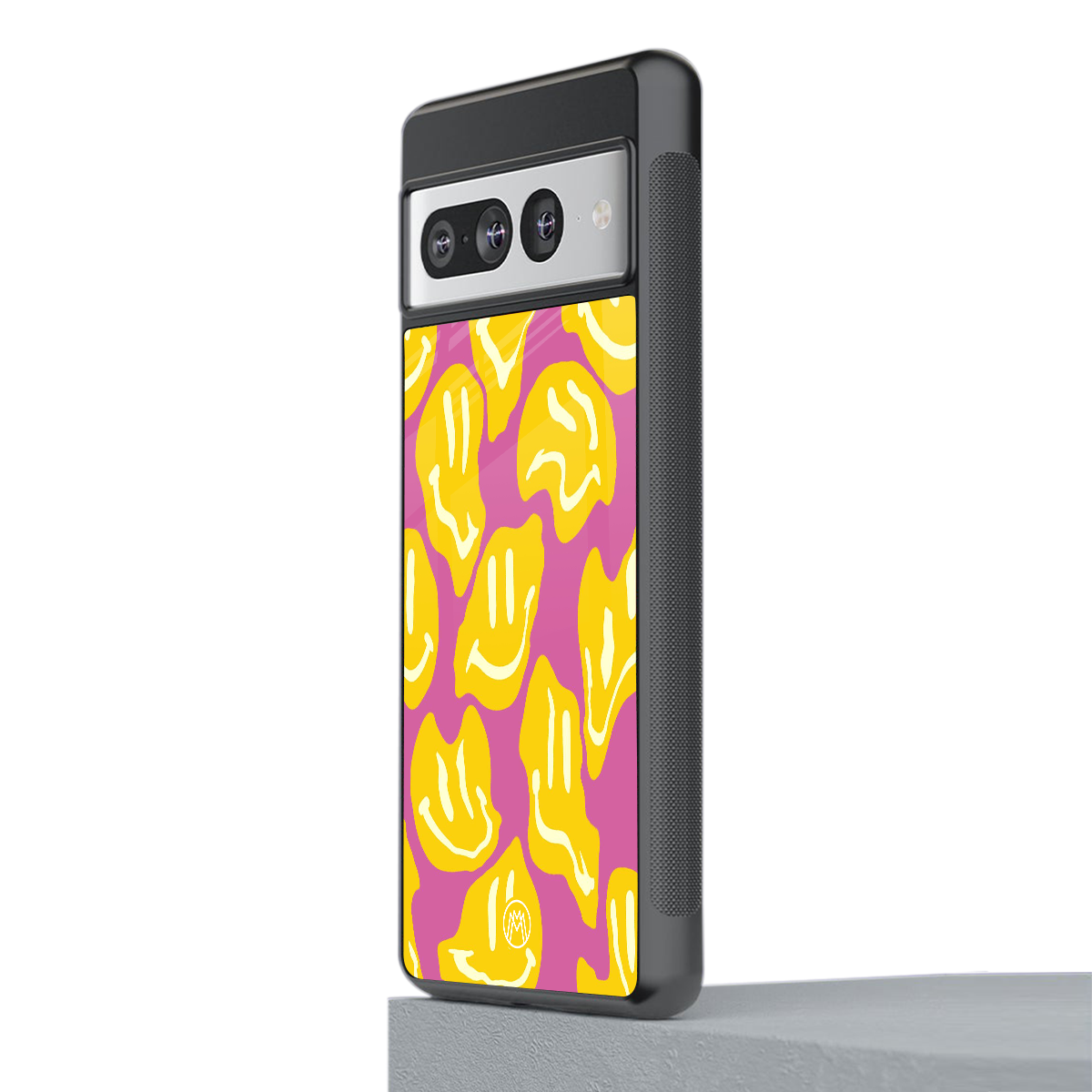 happy trip back phone cover | glass case for google pixel 7 pro