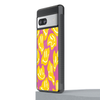happy trip back phone cover | glass case for Google Pixel 7A