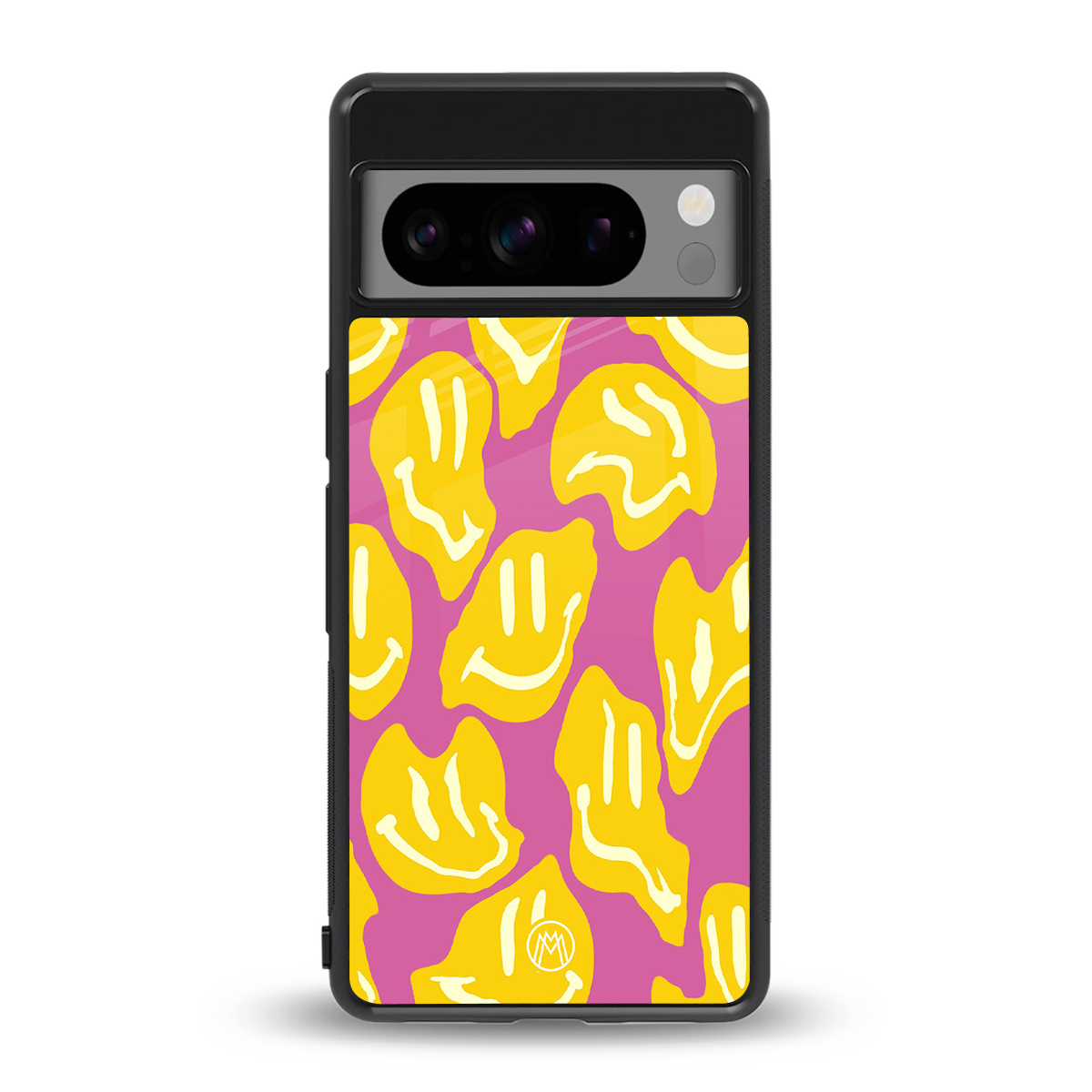 happy trip back phone cover | glass case for google pixel 8 pro