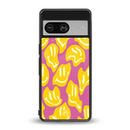 happy trip back phone cover | glass case for Google Pixel 8
