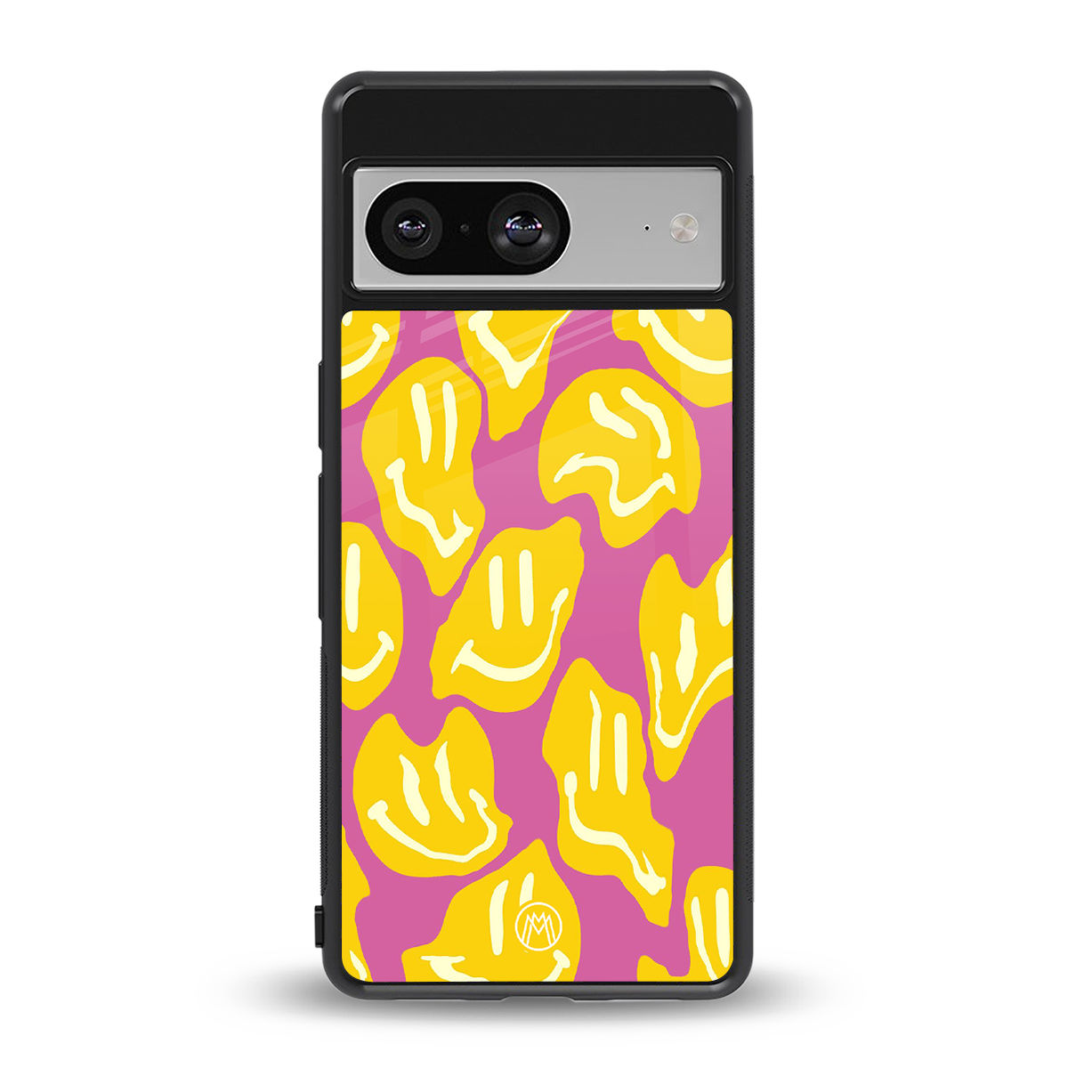 happy trip back phone cover | glass case for Google Pixel 8