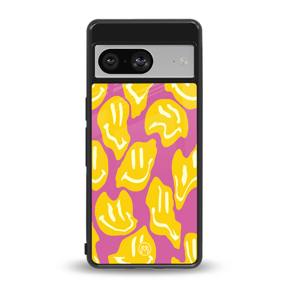 happy trip back phone cover | glass case for Google Pixel 8