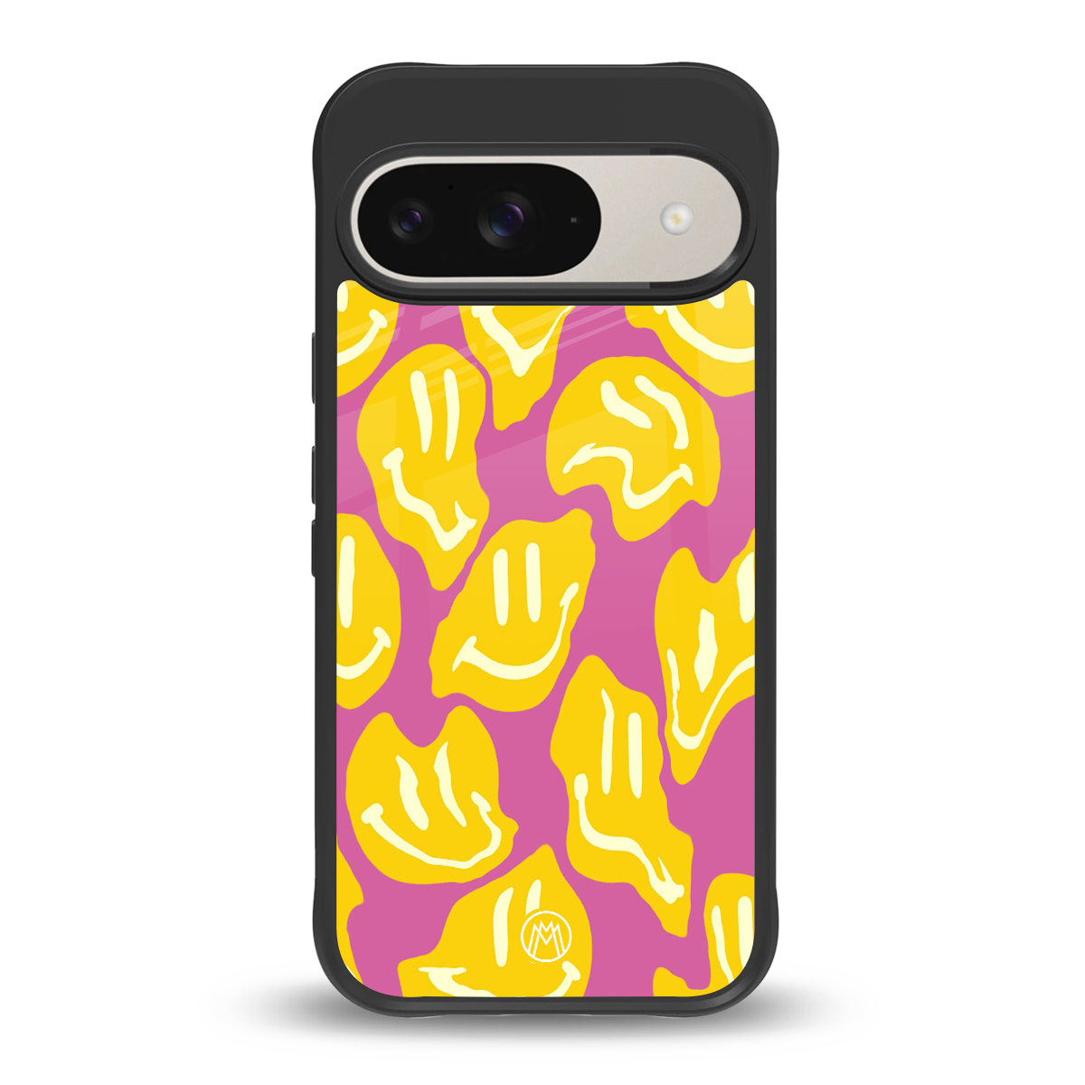 happy trip back phone cover | glass case for google pixel 9