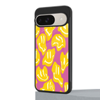 happy trip back phone cover | glass case for google pixel 9