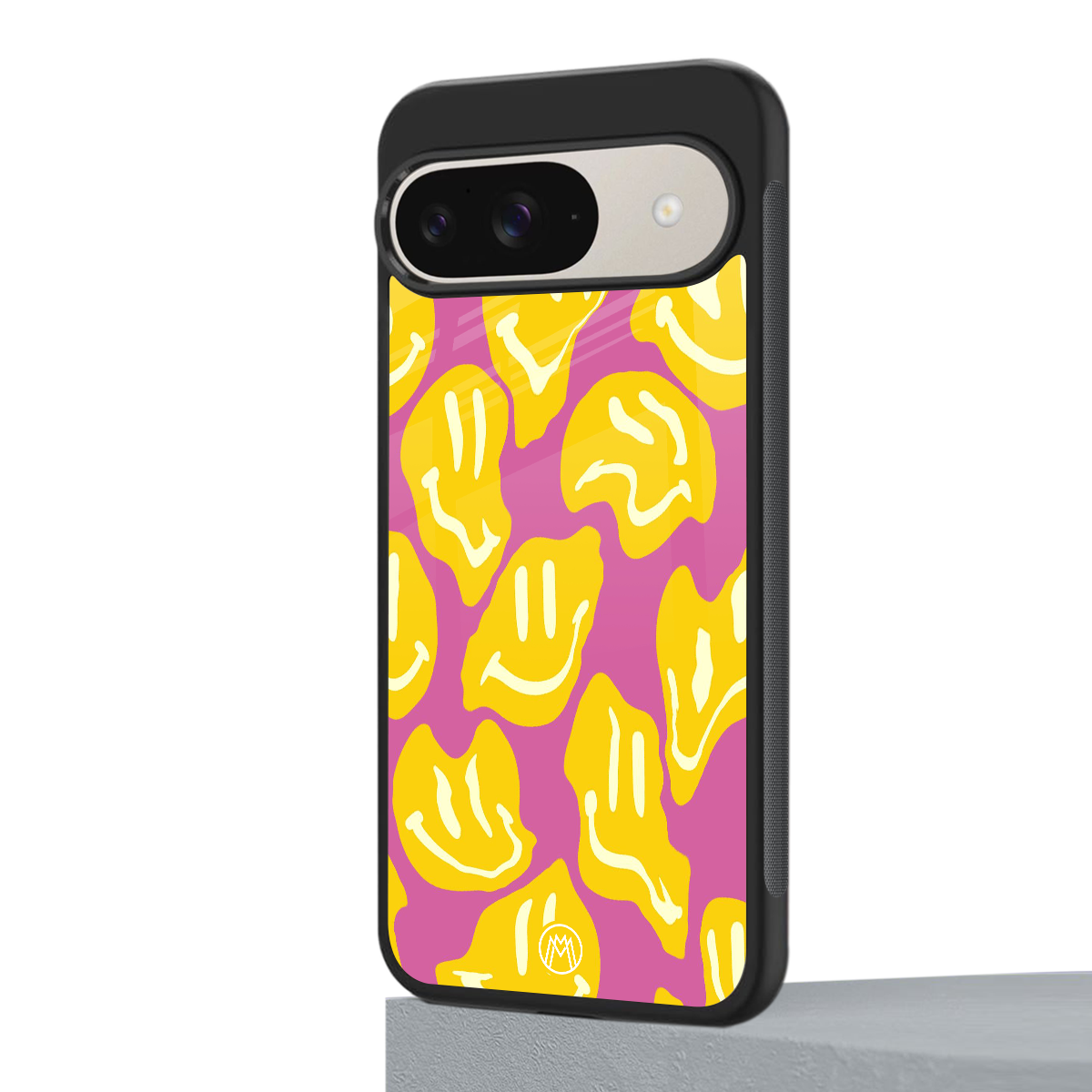 happy trip back phone cover | glass case for google pixel 9