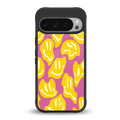 happy trip back phone cover | glass case for google pixel 9 pro xl