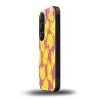 happy trip back phone cover | glass case for samsung galaxy s23 plus