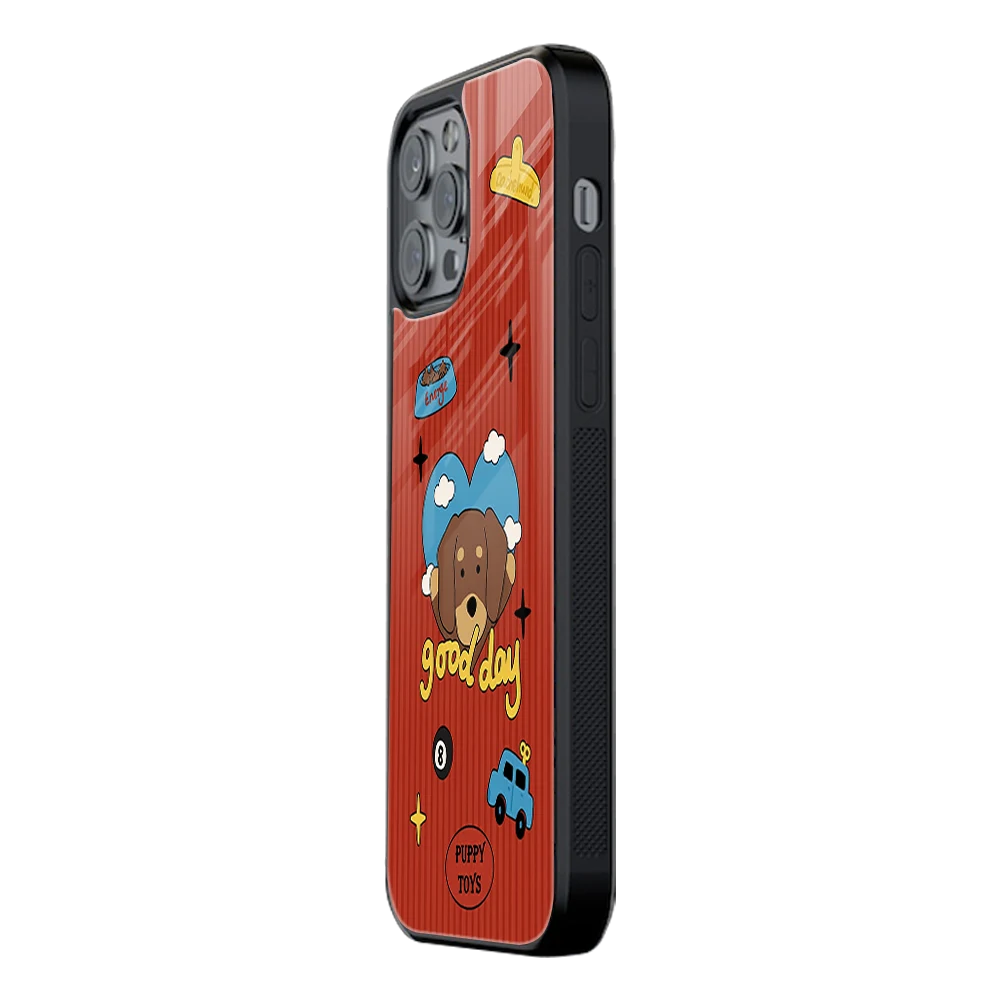 Slim Glass Back Phone Case for Multiple Brands iPhone, Samsung, Redmi, OnePlus, Oppo, Vivo