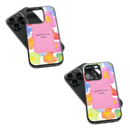 Polaroid Personalised Glass Phone Case