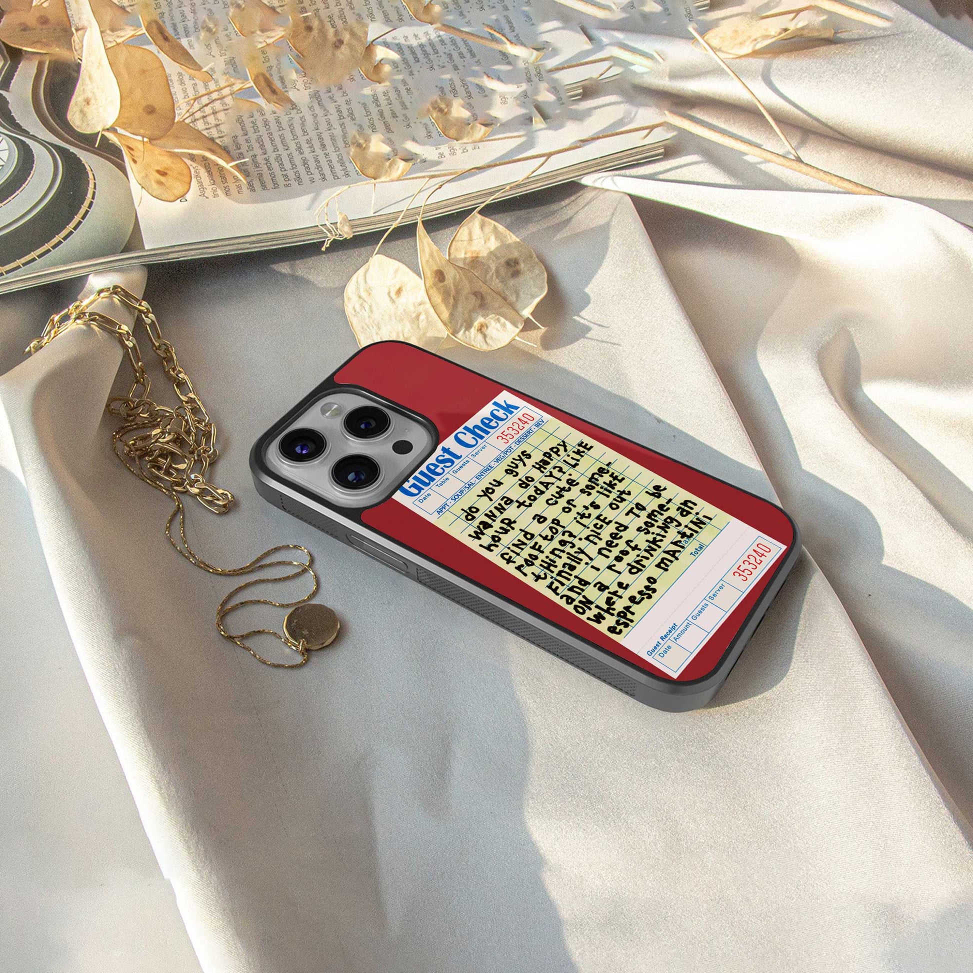 happy hour back phone cover | glass case for iphone 13