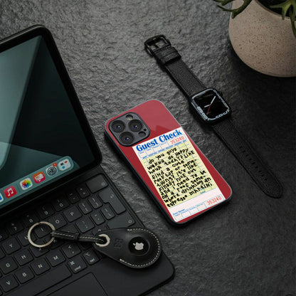 happy hour back phone cover | glass case for iphone 16 pro