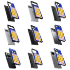 Durable Glass Back Mobile Case for iPhone, Samsung, OnePlus, Google Pixel, Redmi, Vivo, Oppo
