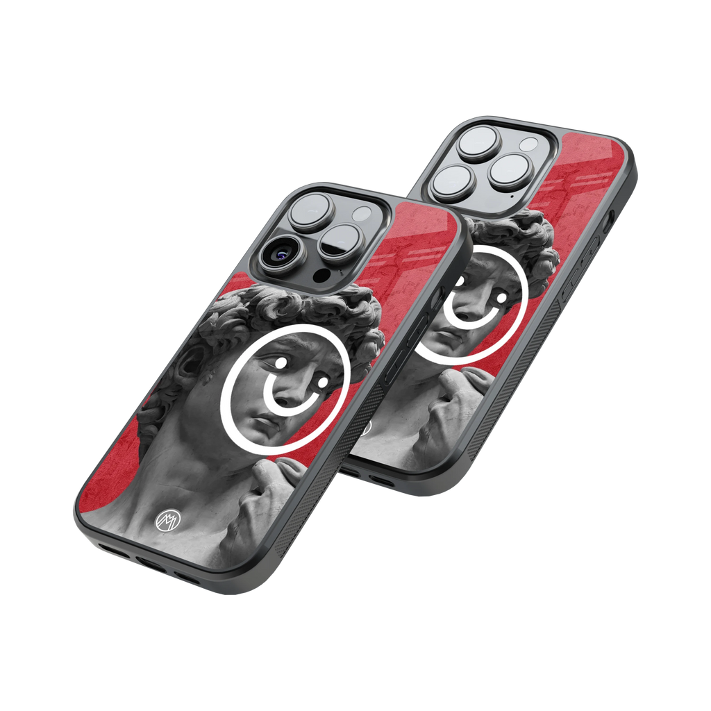 Protective Glass Back Phone Case Compatible with iPhone, Samsung, OnePlus, Pixel & More