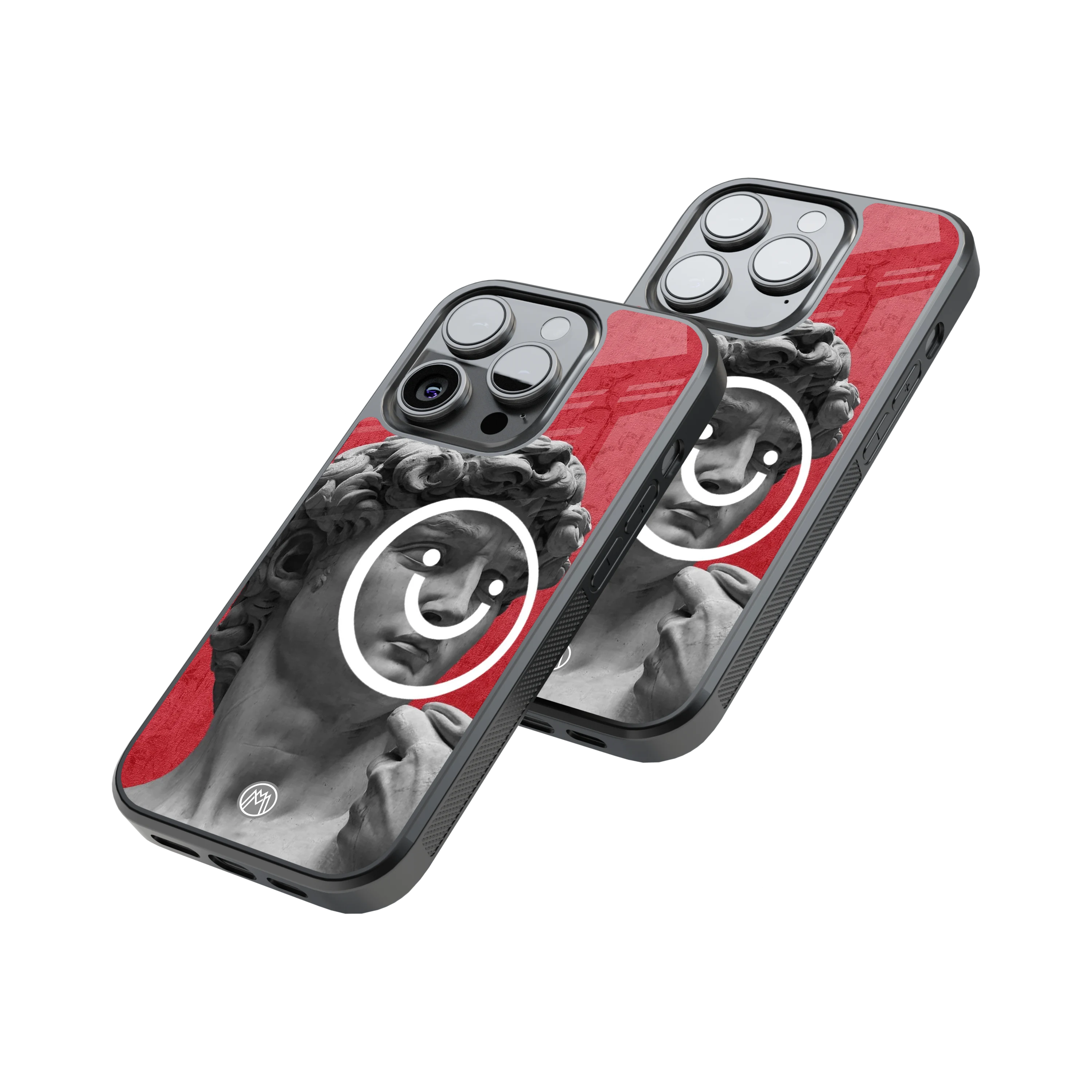 Protective Glass Back Phone Case Compatible with iPhone, Samsung, OnePlus, Pixel & More