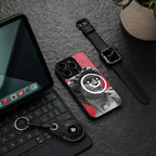 happy michelangelo back phone cover | glass case for samsung galaxy s25