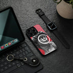 happy michelangelo back phone cover | glass case for google pixel 9