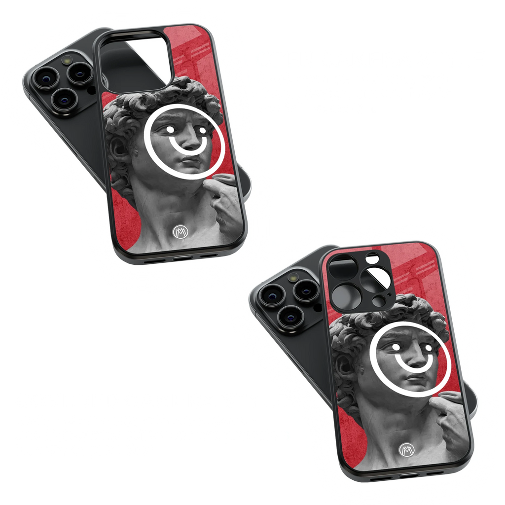 Trendy Glass Back Mobile Case for iPhone, Samsung, Redmi, OnePlus, Google Pixel, Motorola