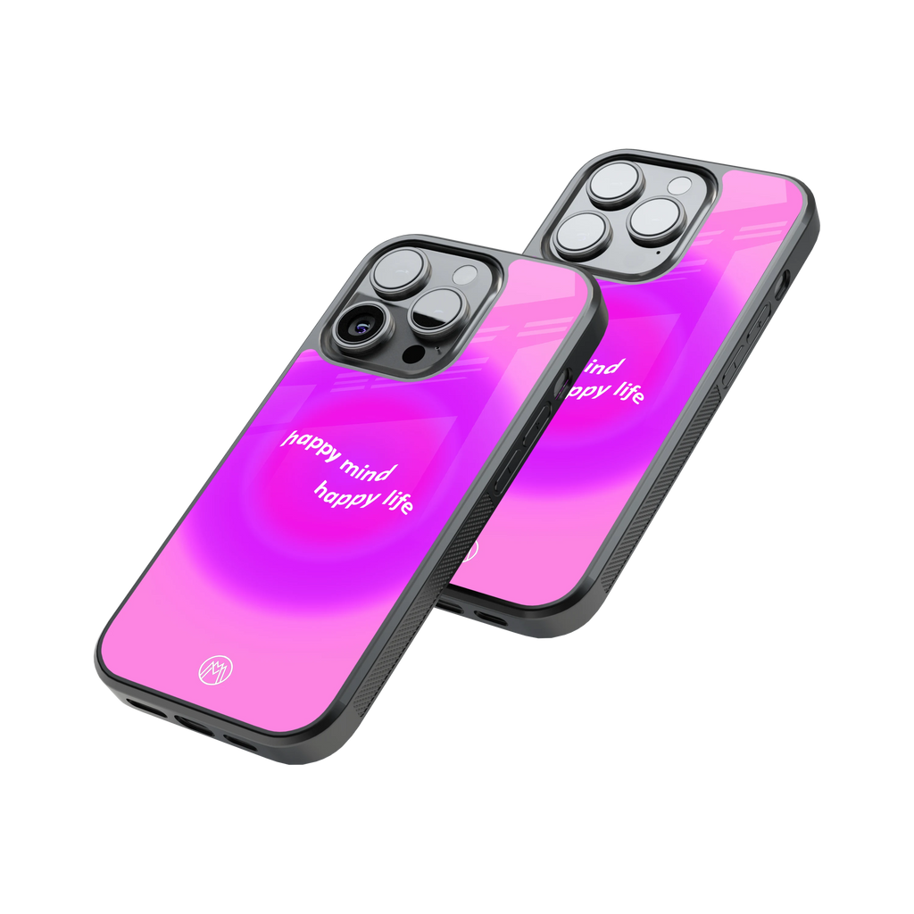 Protective Glass Back Phone Case Compatible with iPhone, Samsung, OnePlus, Pixel & More