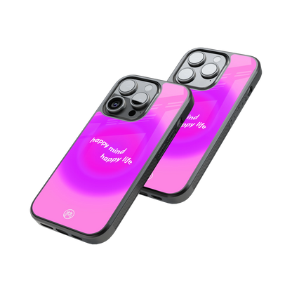 Protective Glass Back Phone Case Compatible with iPhone, Samsung, OnePlus, Pixel & More