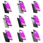 Durable Glass Back Mobile Case for iPhone, Samsung, OnePlus, Google Pixel, Redmi, Vivo, Oppo