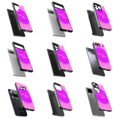 Durable Glass Back Mobile Case for iPhone, Samsung, OnePlus, Google Pixel, Redmi, Vivo, Oppo