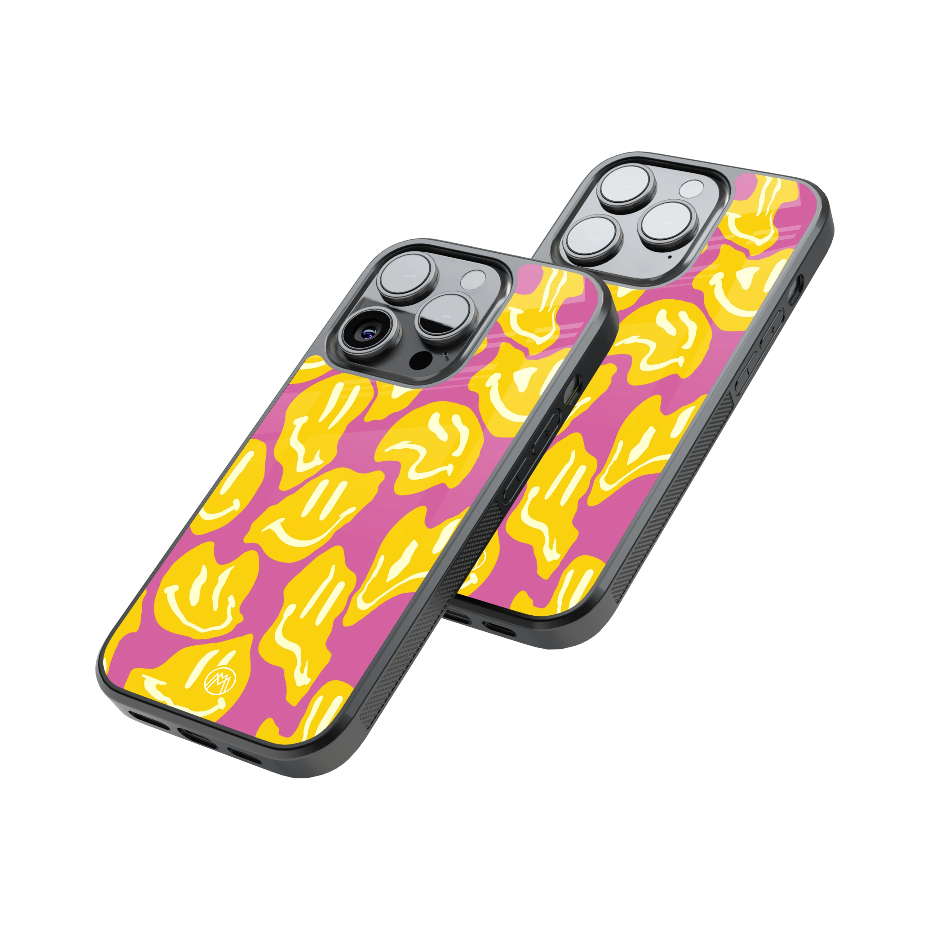 Protective Glass Back Phone Case Compatible with iPhone, Samsung, OnePlus, Pixel & More