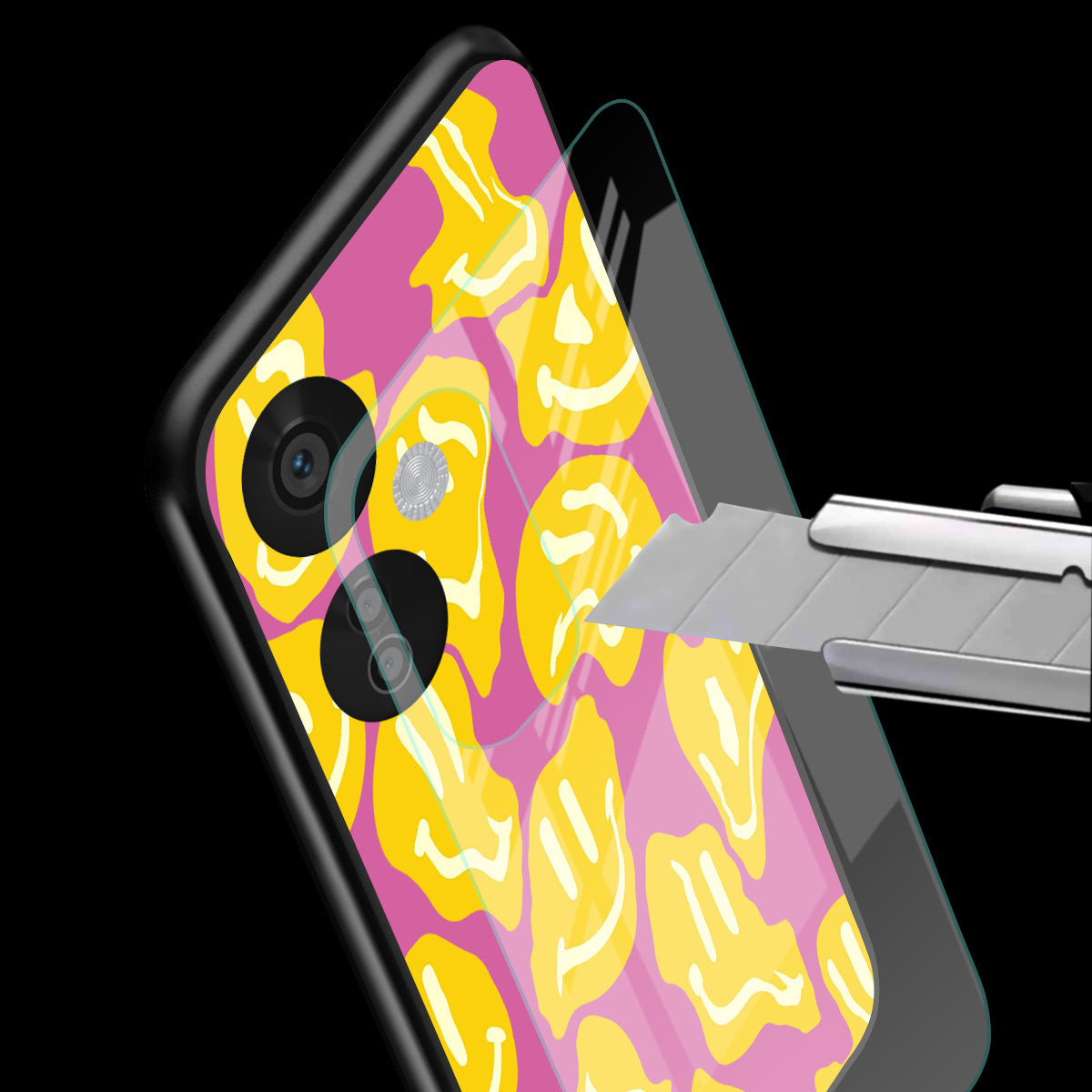 Happy Trip Phone Cover | Glass Case