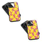 Trendy Glass Back Mobile Case for iPhone, Samsung, Redmi, OnePlus, Google Pixel, Motorola