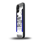 harry potter hogwarts boarding pass ticket back phone cover | glass case for nothing phone 2