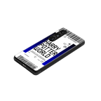 harry potter hogwarts boarding pass ticket back phone cover | glass case for samsung galaxy s24 plus