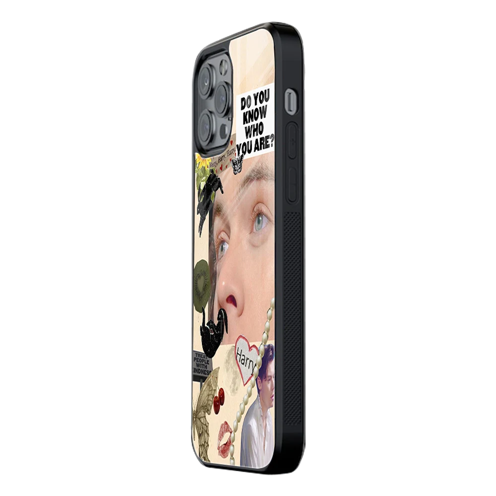 Slim Glass Back Phone Case for Multiple Brands iPhone, Samsung, Redmi, OnePlus, Oppo, Vivo