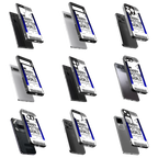 Durable Glass Back Mobile Case for iPhone, Samsung, OnePlus, Google Pixel, Redmi, Vivo, Oppo