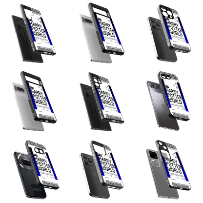 Durable Glass Back Mobile Case for iPhone, Samsung, OnePlus, Google Pixel, Redmi, Vivo, Oppo